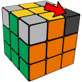 rotate pieces rubiks cube solution